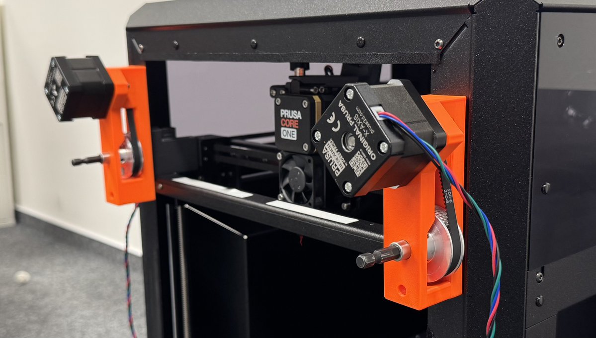 Automated belt tensioning